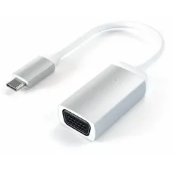 SATECHI Type-C zu VGA Adapter, silber