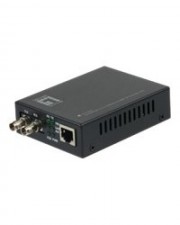 LevelOne Medienkonverter Ethernet Fast 10Base-T 100Base-FX 100Base-TX RJ-45 ST multi-mode bis zu 2 km (FVT-2002)