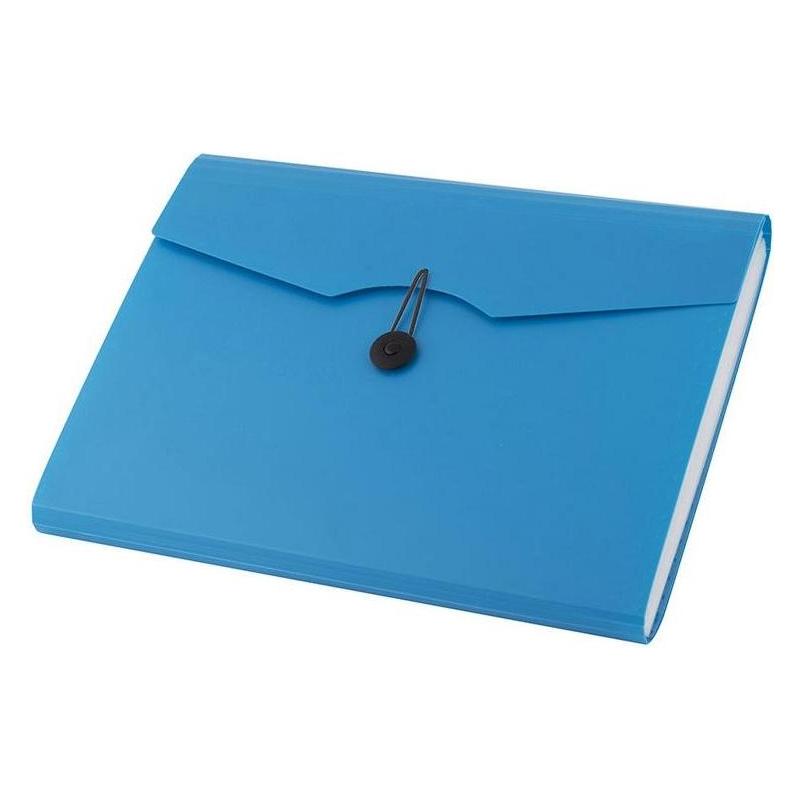 D.Rect A4-Ordner mit 12 Hüllen, blau (A4) (278865)