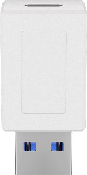 MicroConnect USB3.0ACFW USB-A naar USB-C adapter, Wit