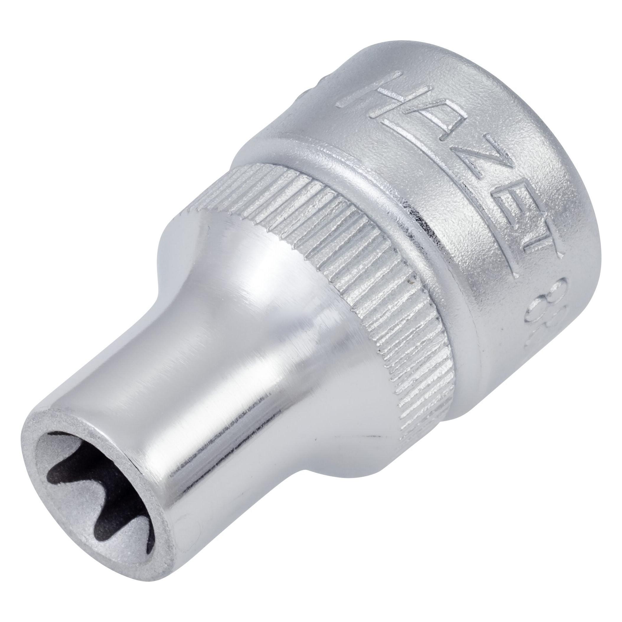 Hazet Steckschlüsseleinsatz TORX 880-E8 Vierkant10 mm (3/8 Zoll) Aussen TORX Profil E8 (880-E8)