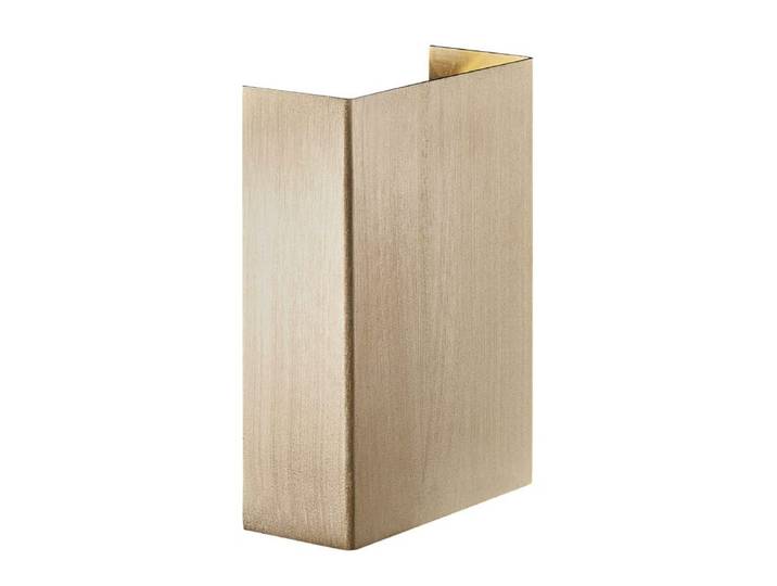 Nordlux Wandaußenleuchte Fold 10 - Messing Clean, Minimalistisc