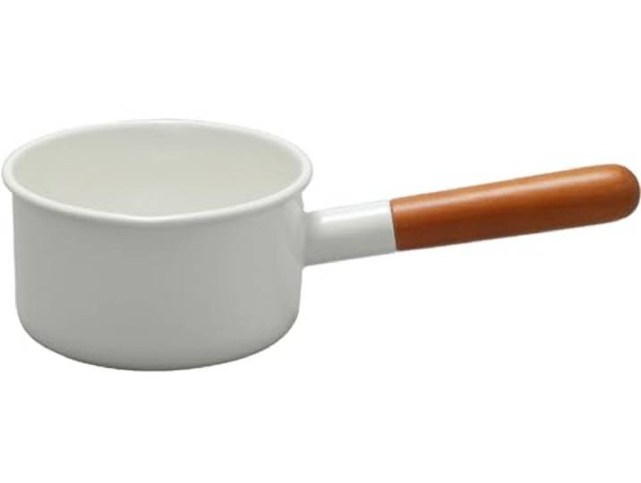 Made in Japan Noda Horo Pochika Milchtopf 12 cm emailliert
