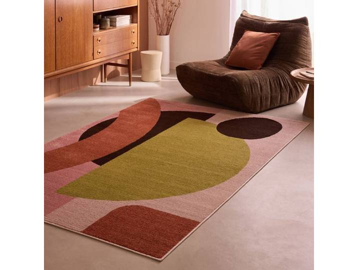 Tapis Salon - Nazar Rugs - Euphoria - Poils Court - Abstrait - Multicolore - 150x220 cm