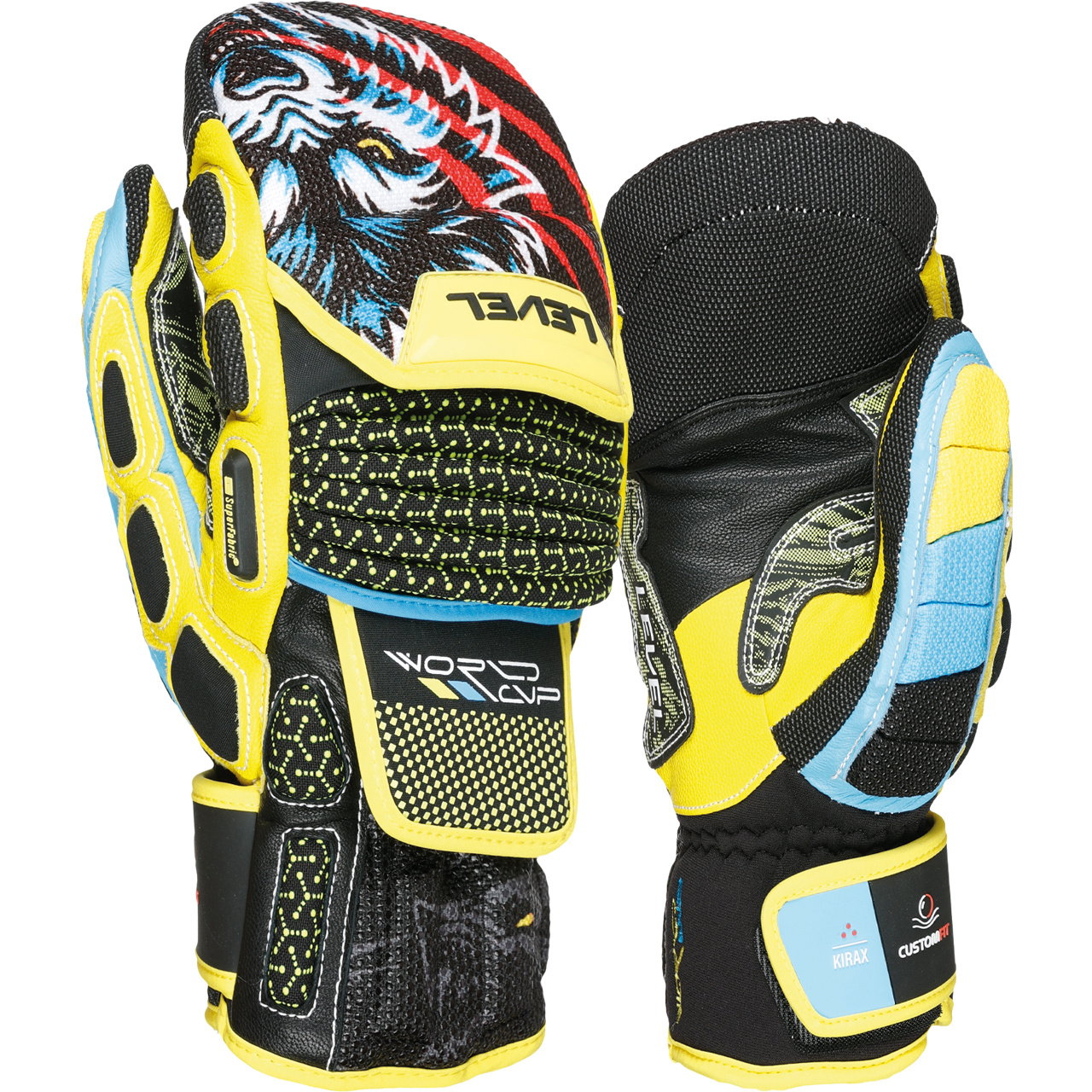 Level Rennfäustling WORLDCUP CF yellow/blue - 7,5
