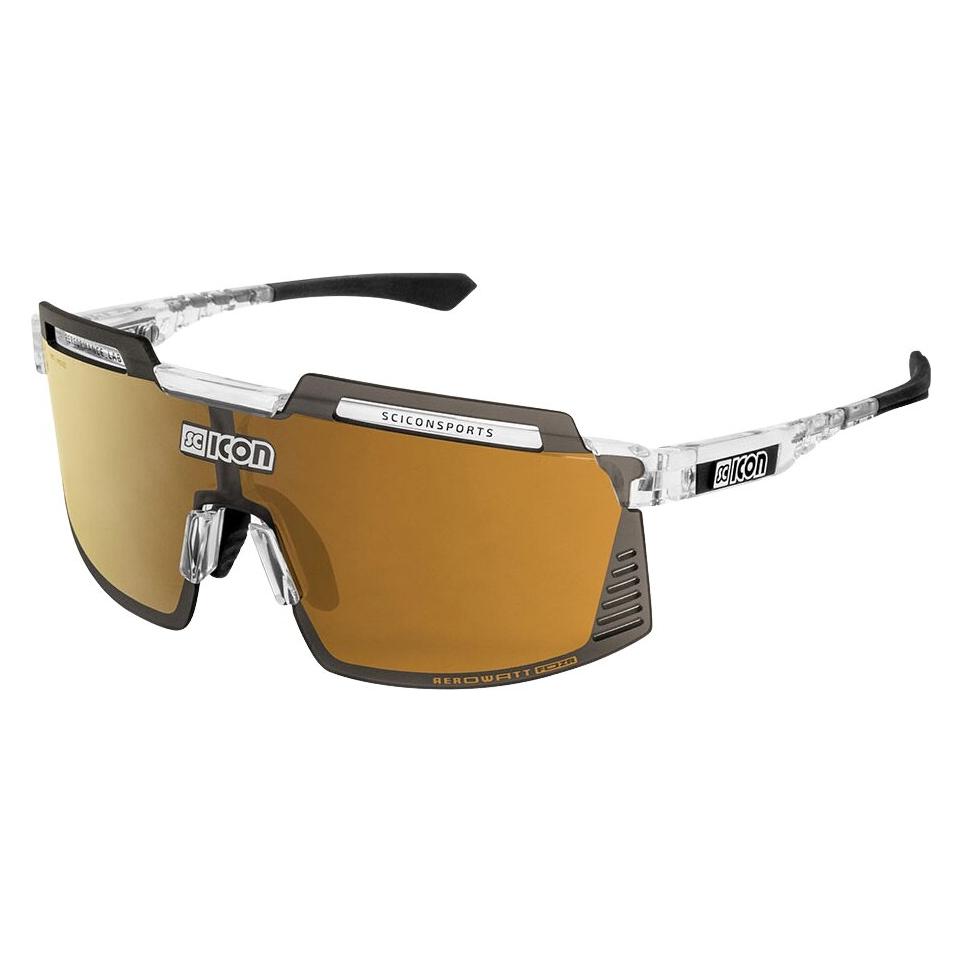Brille SCICON AEROWATT FOZA Crystal Gloss - SCNPP Multimirror Bronze (EY38070700)