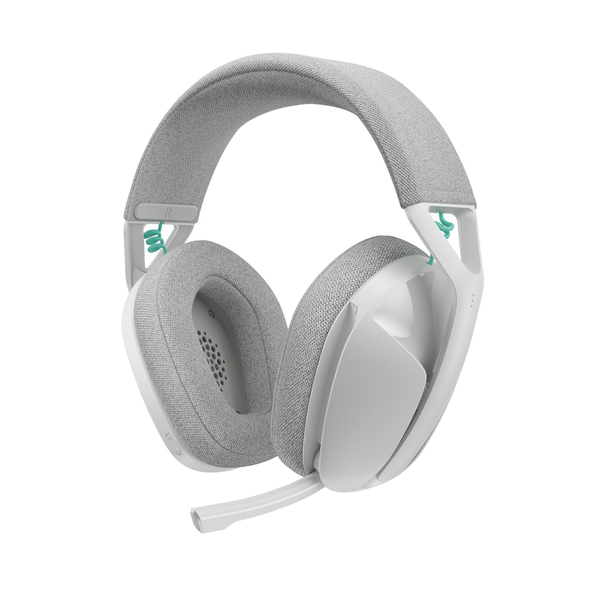LogitechG G321 LIGHTSPEED Weiß - Kabelloses Gaming-Headset, 2.4Ghz Empfänger, Bluetooth