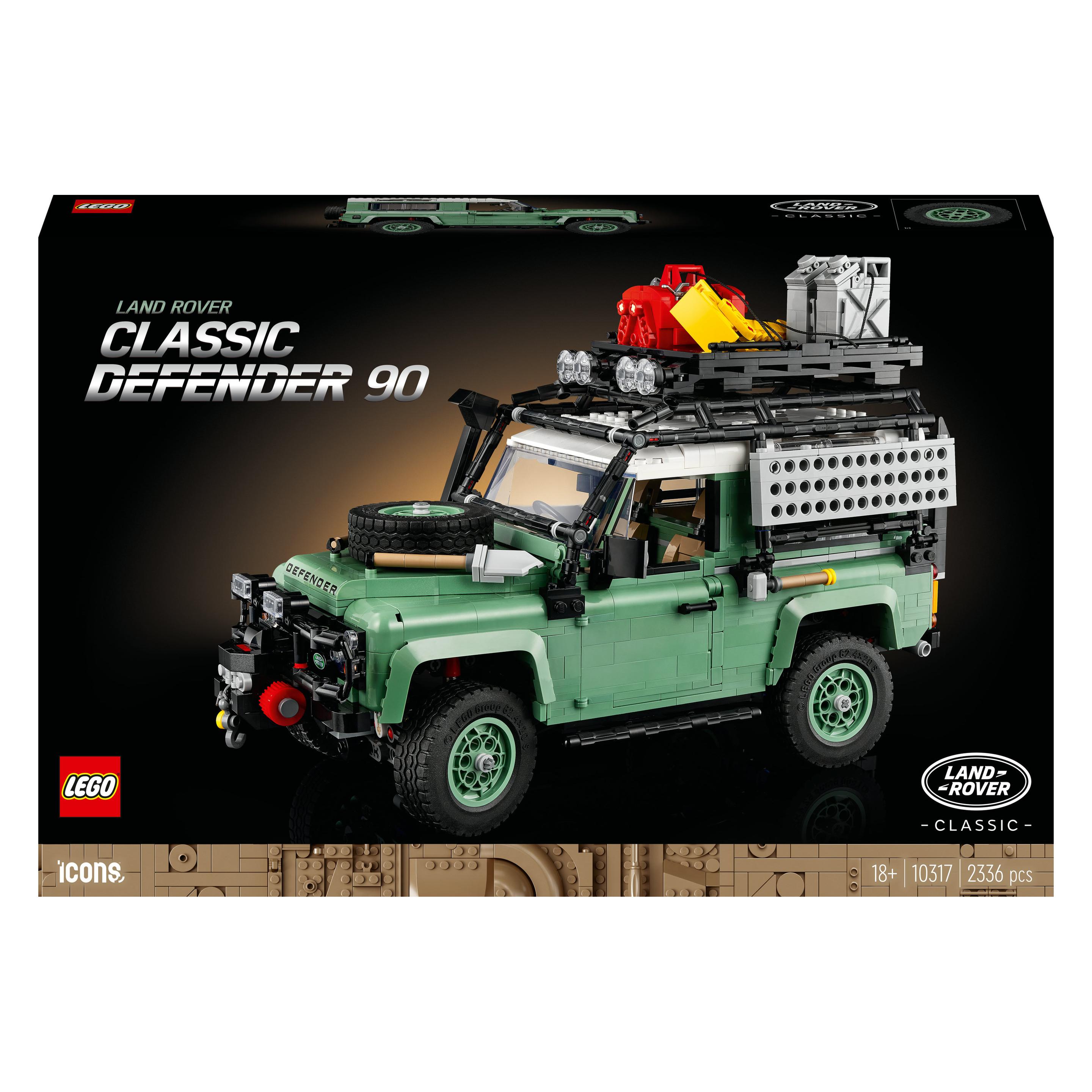 LEGO Icons Klassischer Land Rover Defender (10317, LEGO Icons, LEGO Seltene Sets) (10317)