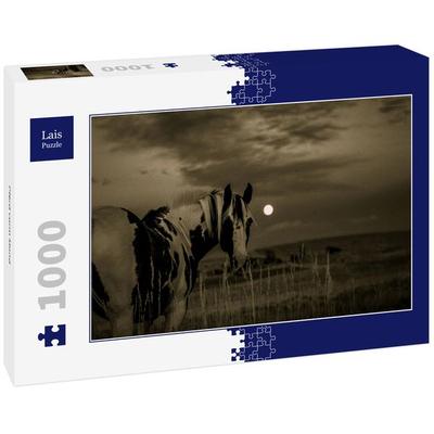 Lais Puzzle Pferd vorm Mond 1000 Teile