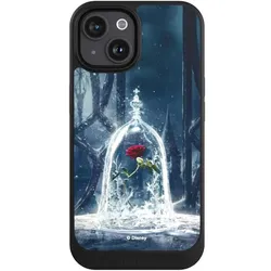 Nivocase Hülle für Apple iPhone 15 Handyhülle NIVOcore Case Schwarz Die Schöne und das Biest Disney (Apple iPhone 15), Smartphone Hülle, Schwarz