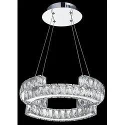 Luxera 91062428 LED Hängeleuchte Deckenleuchte Santana 1x24W|4000K