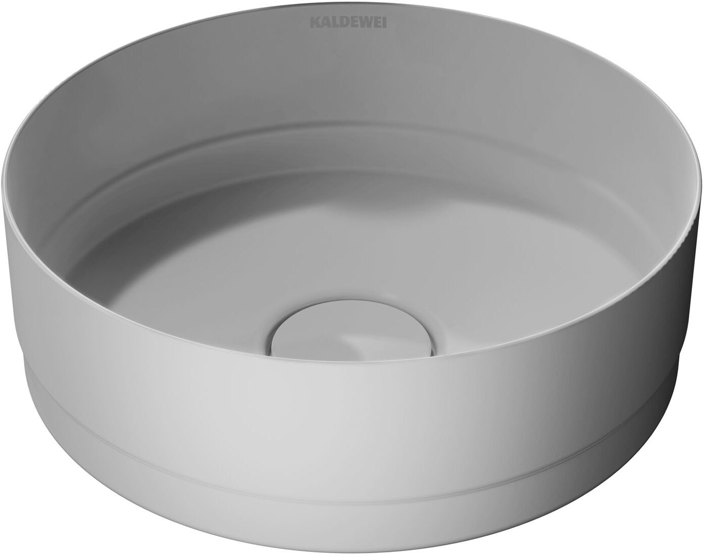 Kaldewei NUEVA Waschtisch-Schale Ø 38 cm, Badkeramik, 911206003199, manhattan mit perleffekt