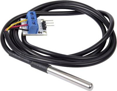 Velleman VMA324 Temperatuursensor voor Arduino, Zwart/Zilver