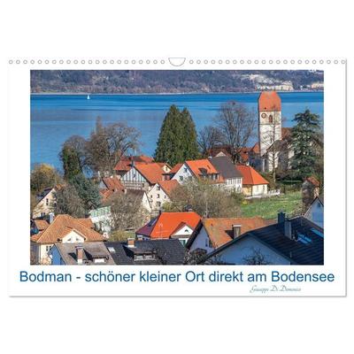 Bodman - schöner kleiner Ort direkt am Bodensee (Wandkalender 2026 DIN A3 quer), CALVENDO Monatskalender