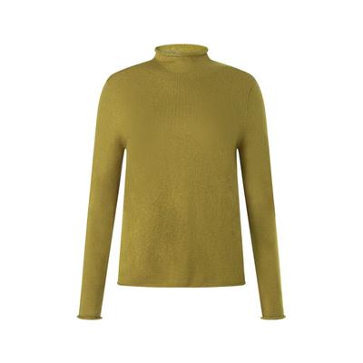 Strickpullover MAERZ MUENCHEN "Maerz Muenchen 375100 Strickpullover Damen Bekleidung", Damen, Gr. 36, gruen, 100% Wolle, Pullover Strickpullover