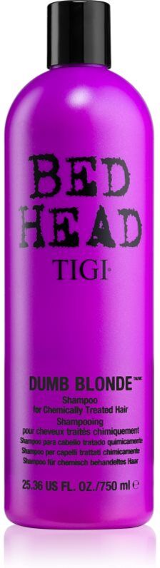 TIGI Bed Head Dumb Blonde Shampoo für chemisch behandeltes Haar 750 ml