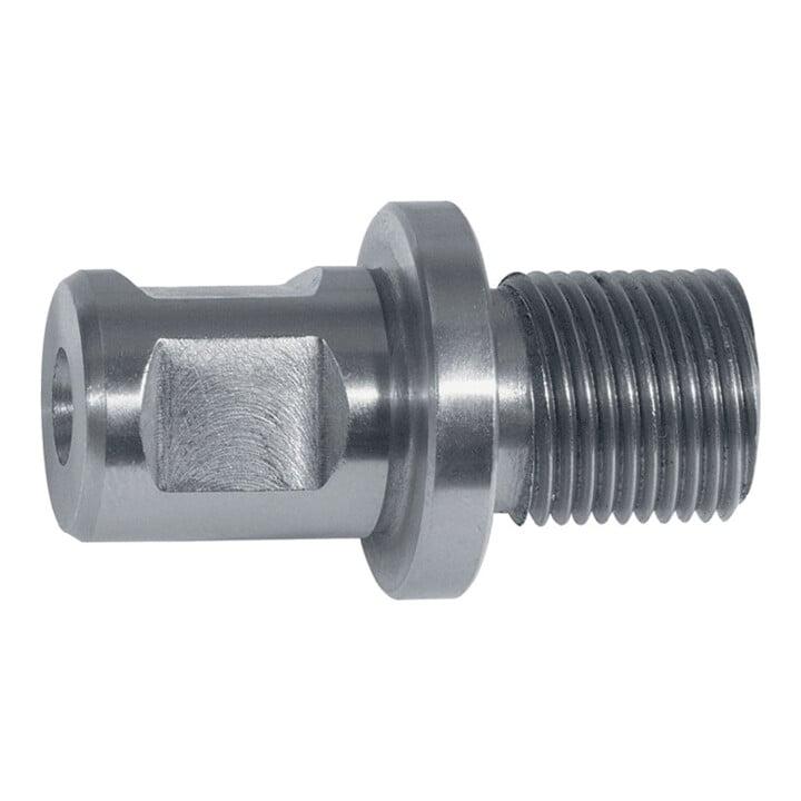 RUKO Adapter Weldon mit Gewindeschaft M18x1,5 zum Anschluss von Kernbohrern an andere Antriebsmaschine, 108108)