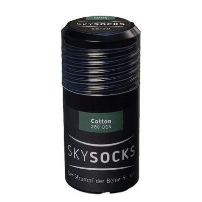 Skysocks Cotton 280den AD 38/39 black 2 St Strümpfe