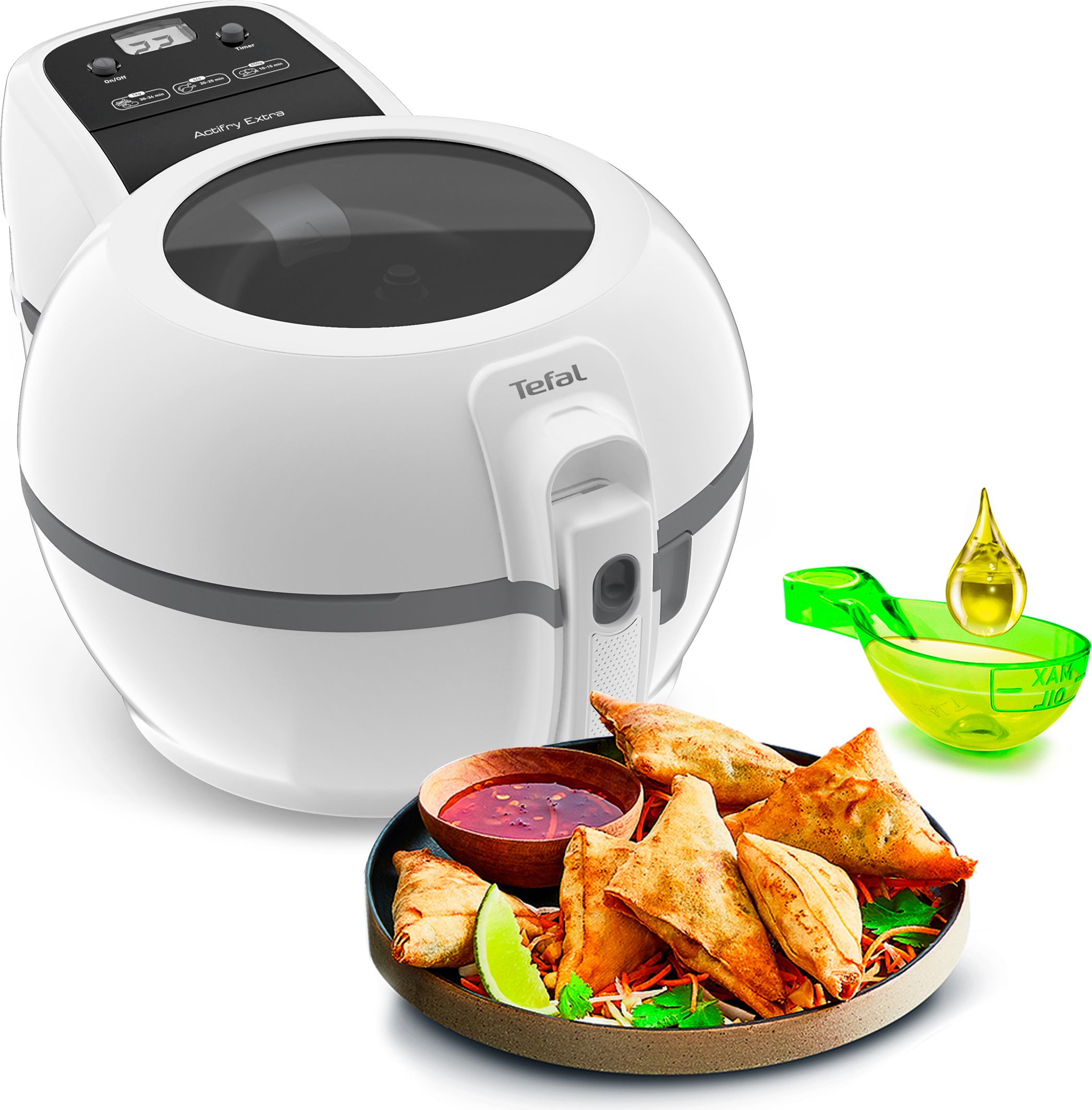 Tefal FZ7220 ActiFry Extra - Heißluftfritteuse - weiß