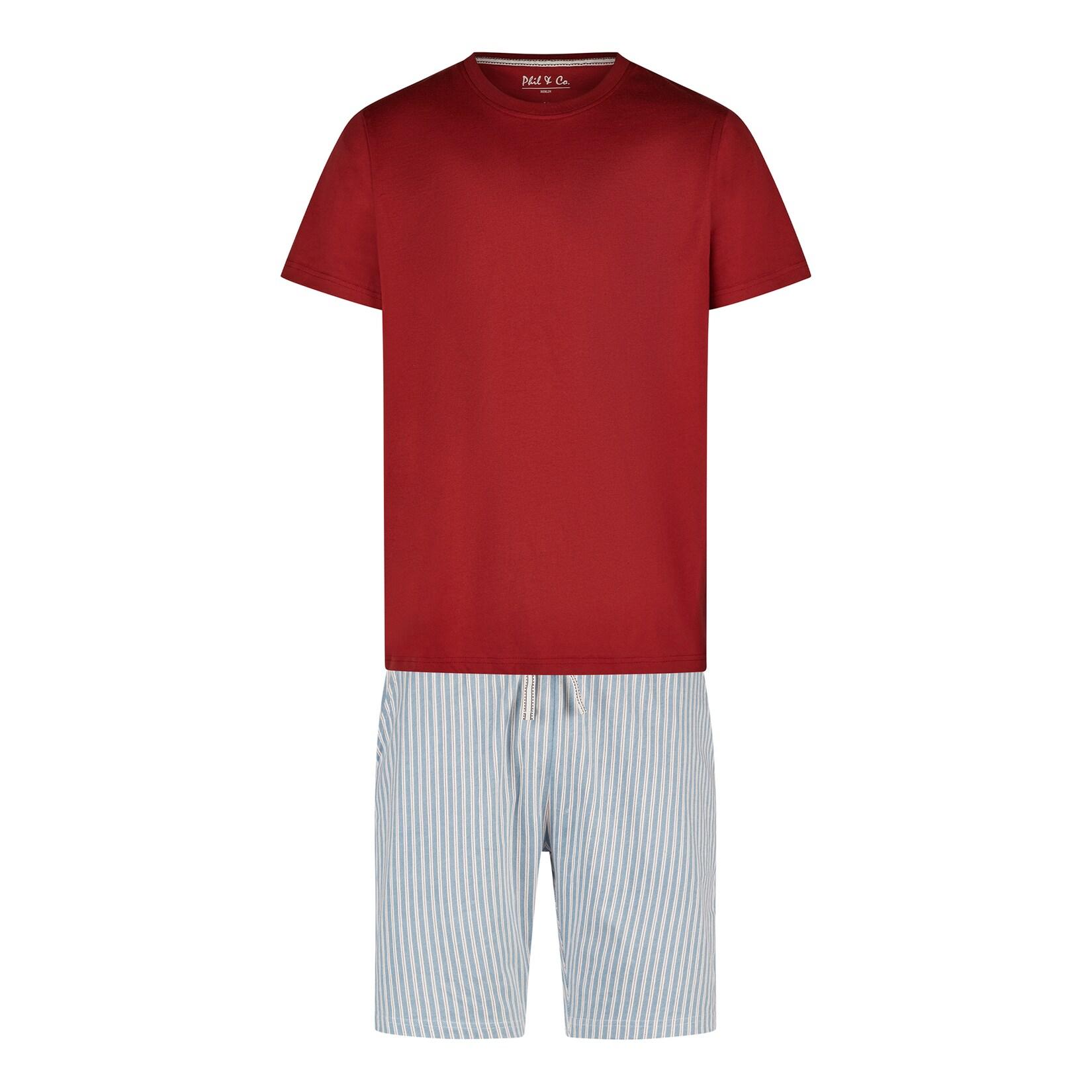 Phil & Co. Berlin Herren Pyjama Shorty 1er Pack