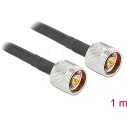 DELOCK 90453 - N Stecker zu N Stecker LMR/CFD300 1 m