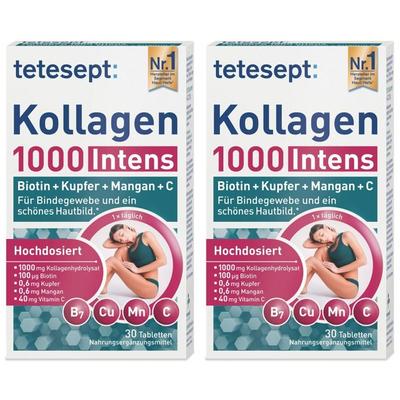 Tetesept Kollagen 1000 Intens Tabletten 2x 2x30 St