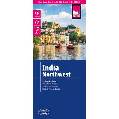 Reise Know-How Landkarte Indien, Nordwest / India, Northwest (1:1.300.000), Sonstige von , Reise Know-How Verlag Peter Rump GmbH, 978-3-8317-7460-9