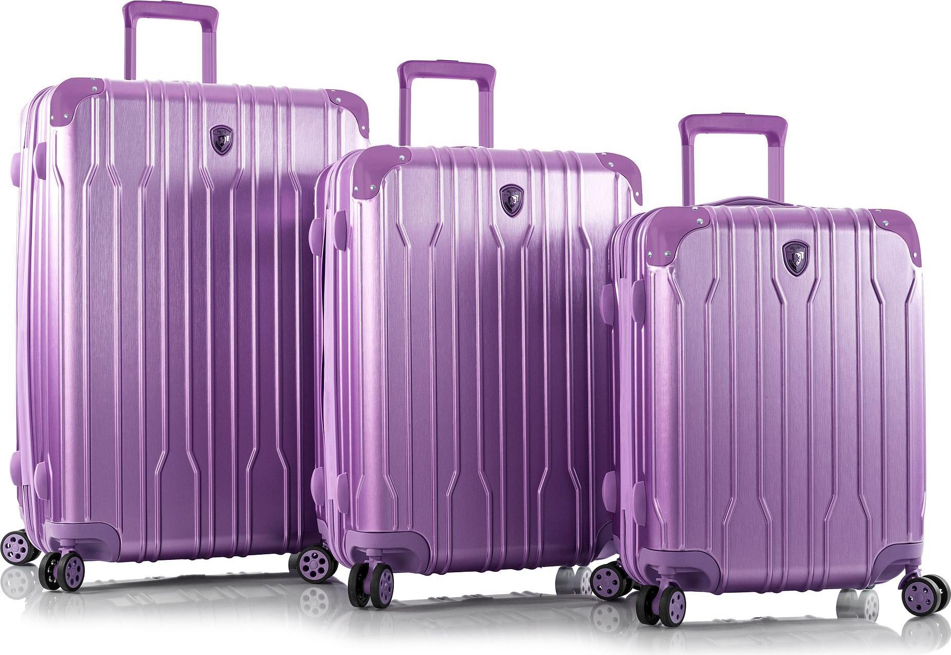 HEYS Trolley Xtrak 3pc Set Lavender flieder 56cm