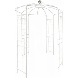 Relaxdays, Pavillon, Rosenpavillon (206 cm, 206 cm)