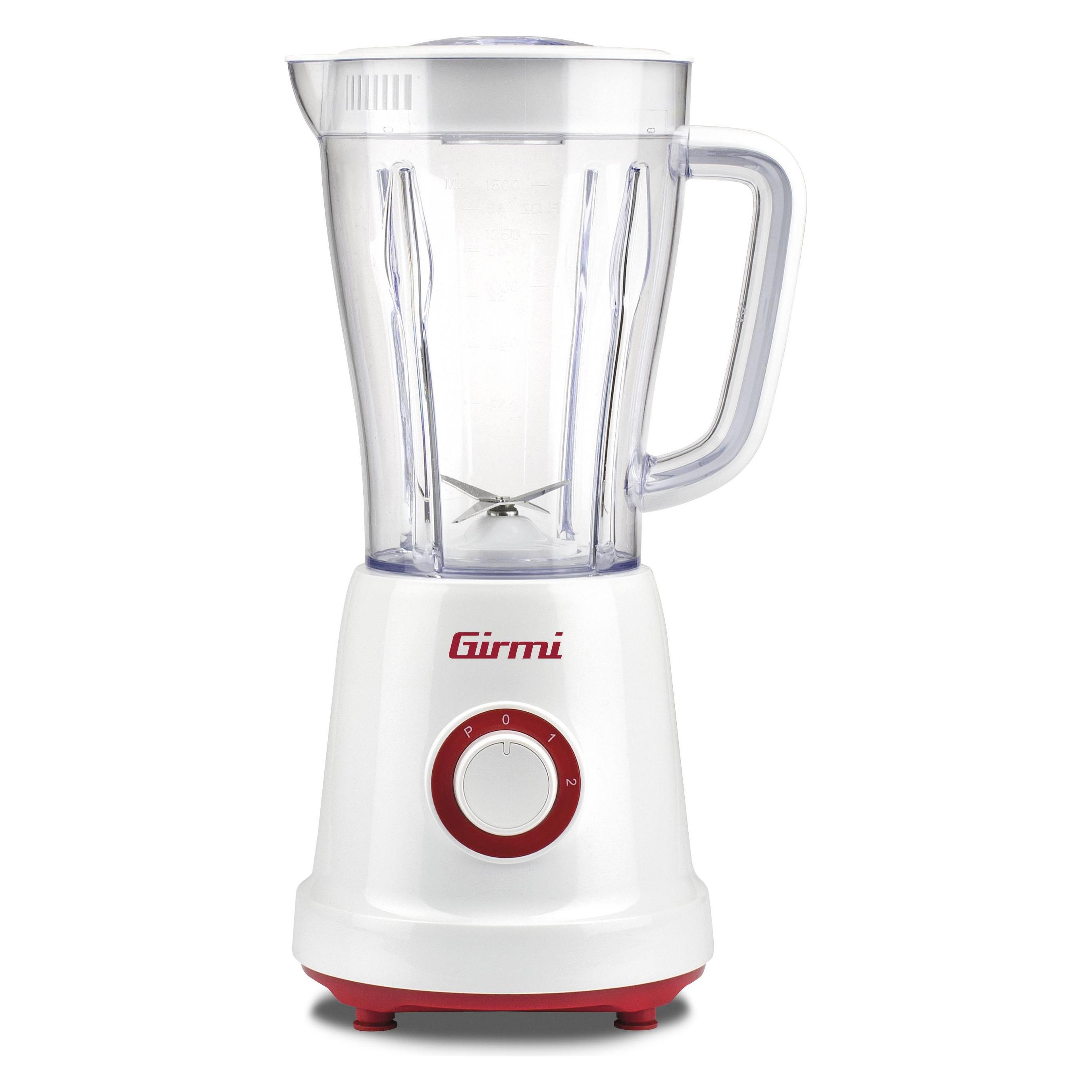 Girmi FR46 1,5 L Tischmixer 500 W Transparent, Weiss (FR4600)