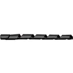 Spiralband 15,0 - 100,0 mm Länge=10m, schwarz WKK Befestigungsmaterialien