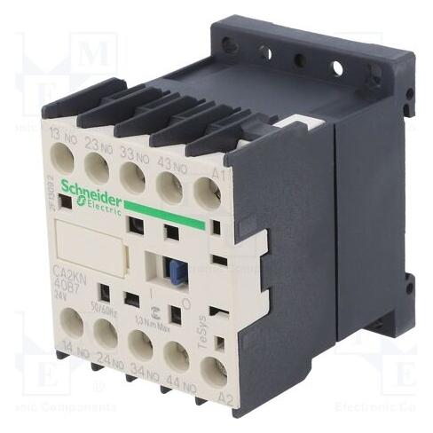 Schneider Electric Steuerrelais 24VAC 4S (CA2KN40B7)