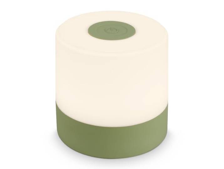 BRILONER - Mini lampe de table LED sans fil\, Lampe de chevet à intensité variable Touch\, Lampe de bureau\, Lampe de lecture\, Lampe de table extérieure & intérieure\, Vert