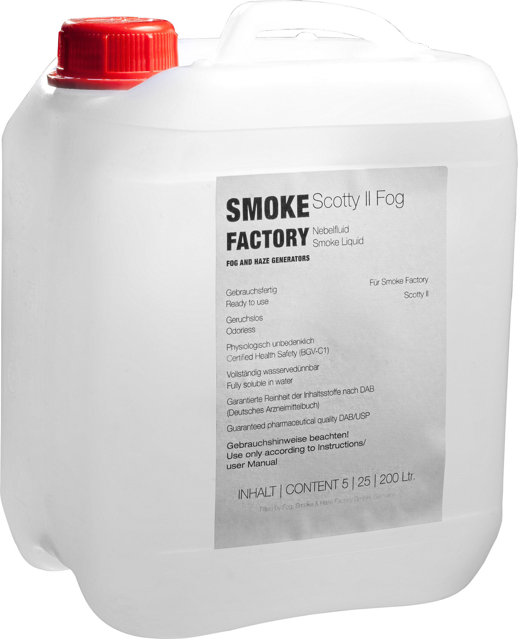 Smoke Factory Spezialfluid Für Scotty Ii 5l