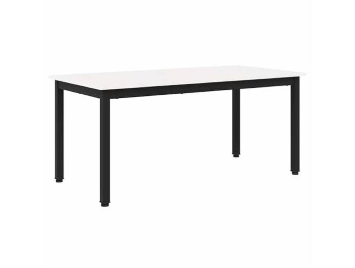 fsahslih Couchtisch Weiß 100x50x45 cm Massives Kiefernholz Stilvoller Beistelltisch mit robusten Metallbeinen für Wohnzimmer und Büro. Stabile Konstruktion bis 80 kg Belastbarkeit.