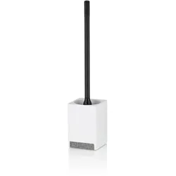 Kela WC-Garnitur Cube Polyresin Weiß