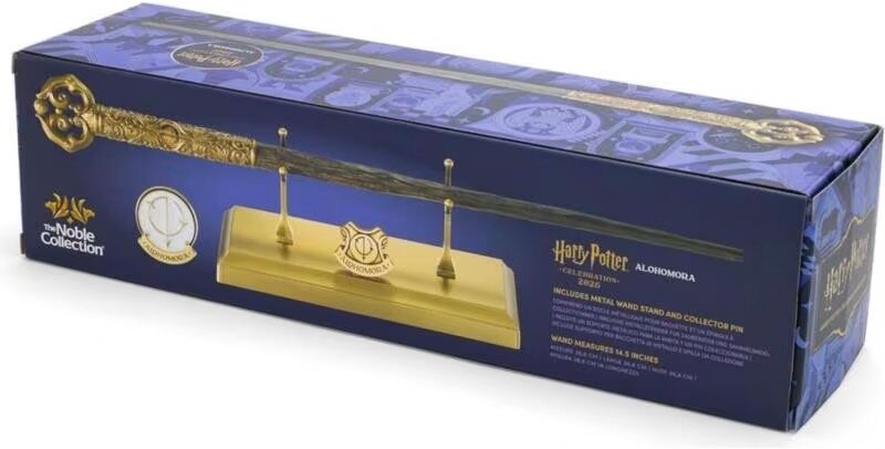 The Noble Collection Varita De Celebracion Harry Potter Hechizo Alohomora Talla Única Niño