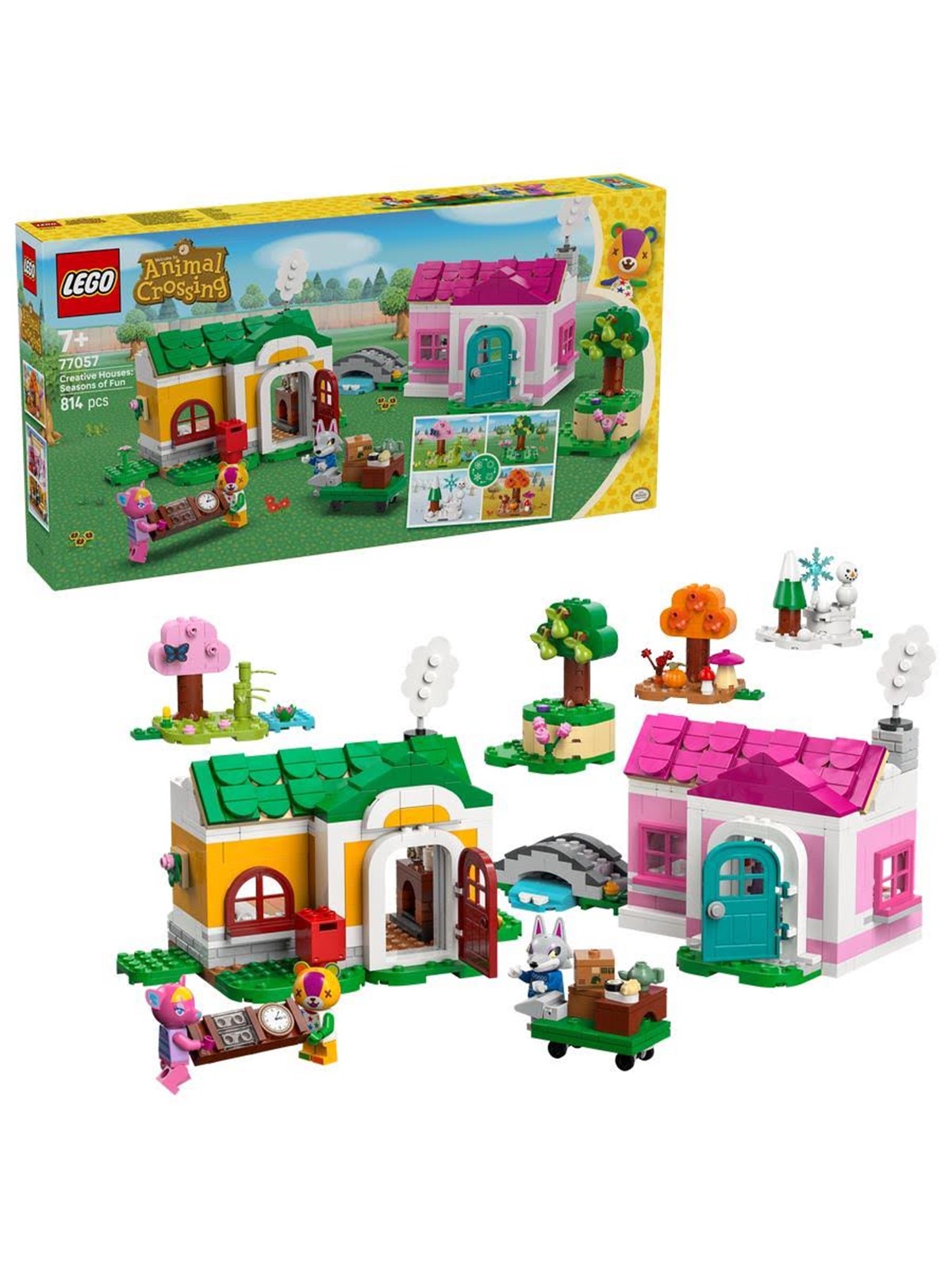 LEGO Animal Crossing 77057 Kreative Häuser: Jahreszeiten voller Spaß