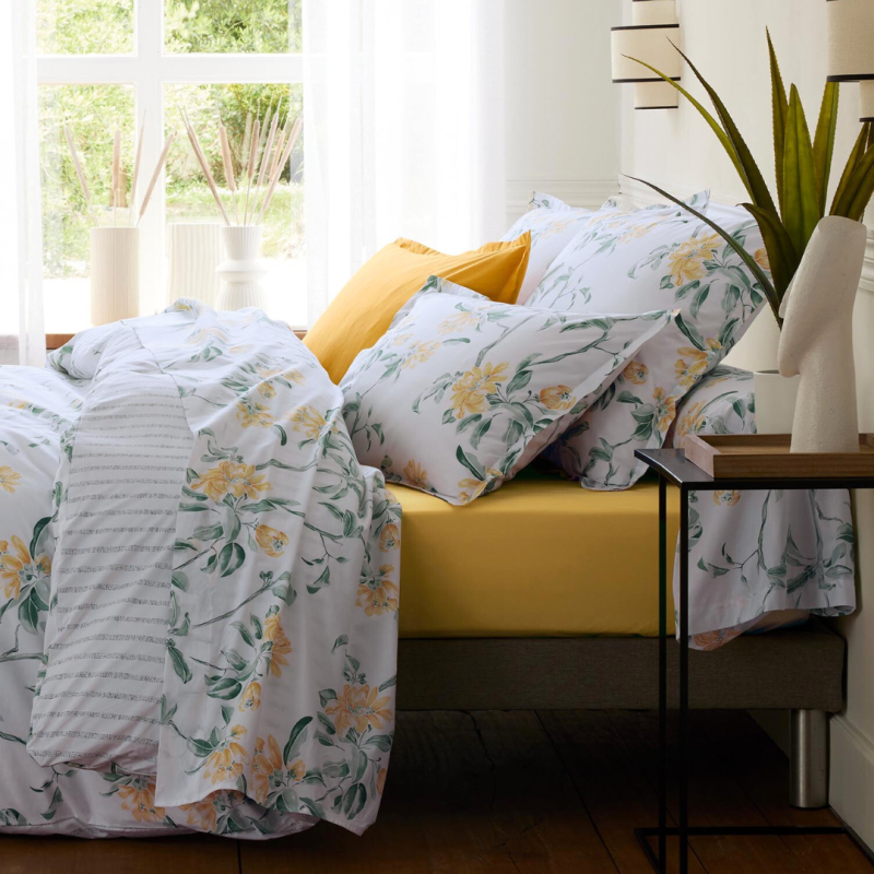 Traversin percale Tradilinge ÉLÉNA AMBRE