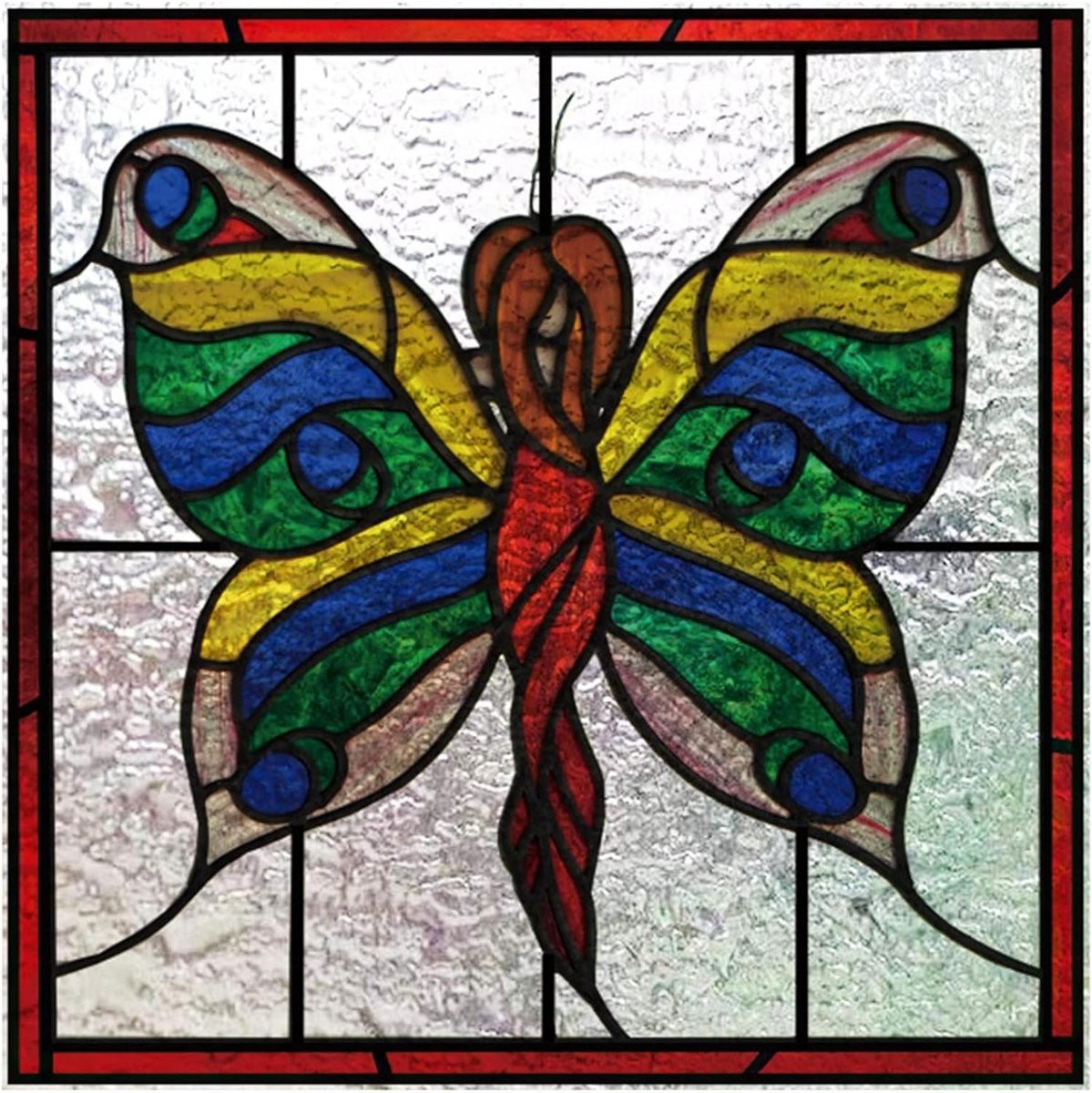 Decoratieve Raamfolie Art Deco Design Matglas - 35 x 70 cm
