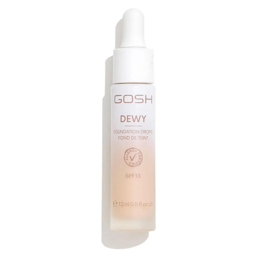 Gosh Copenhagen Dewy Foundation Drops 004 Fair - 15ml (004 Fair) (59748489)