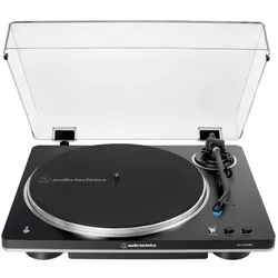 Audio-Technica AT-LP70XBTBS (Vollautomatisch), Plattenspieler, Schwarz, Silber