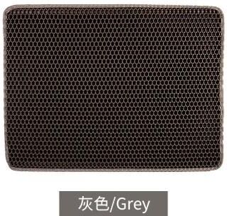 Uplift Picks Double Layer Waterproof Cat Litter Trapping Mat gray 40x50 Cm