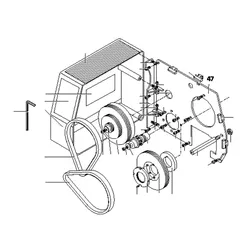 PROXXON 24500-01-47 Getriebeplatte für Drehmaschine PD400 CNC