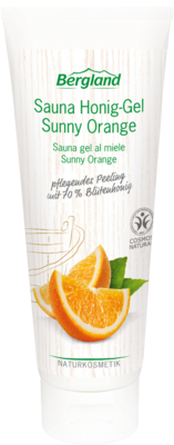 Bergland GmbH SAUNA HONIG-Gel sunny Orange 125 g 04121812