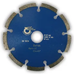Kern Deudiam, Sägeblatt, Diamanttrennscheibe 125mm LC Laser f.Beton,Waschbet