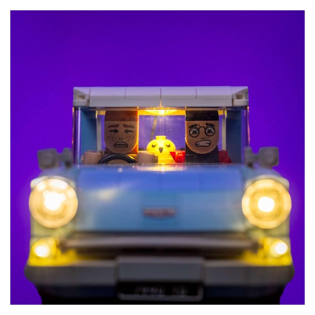 Light my bricks LMB 2.0 LED Licht Set für LEGO 76470 Harry Potter - Fliegender Ford Anglia (76470)
