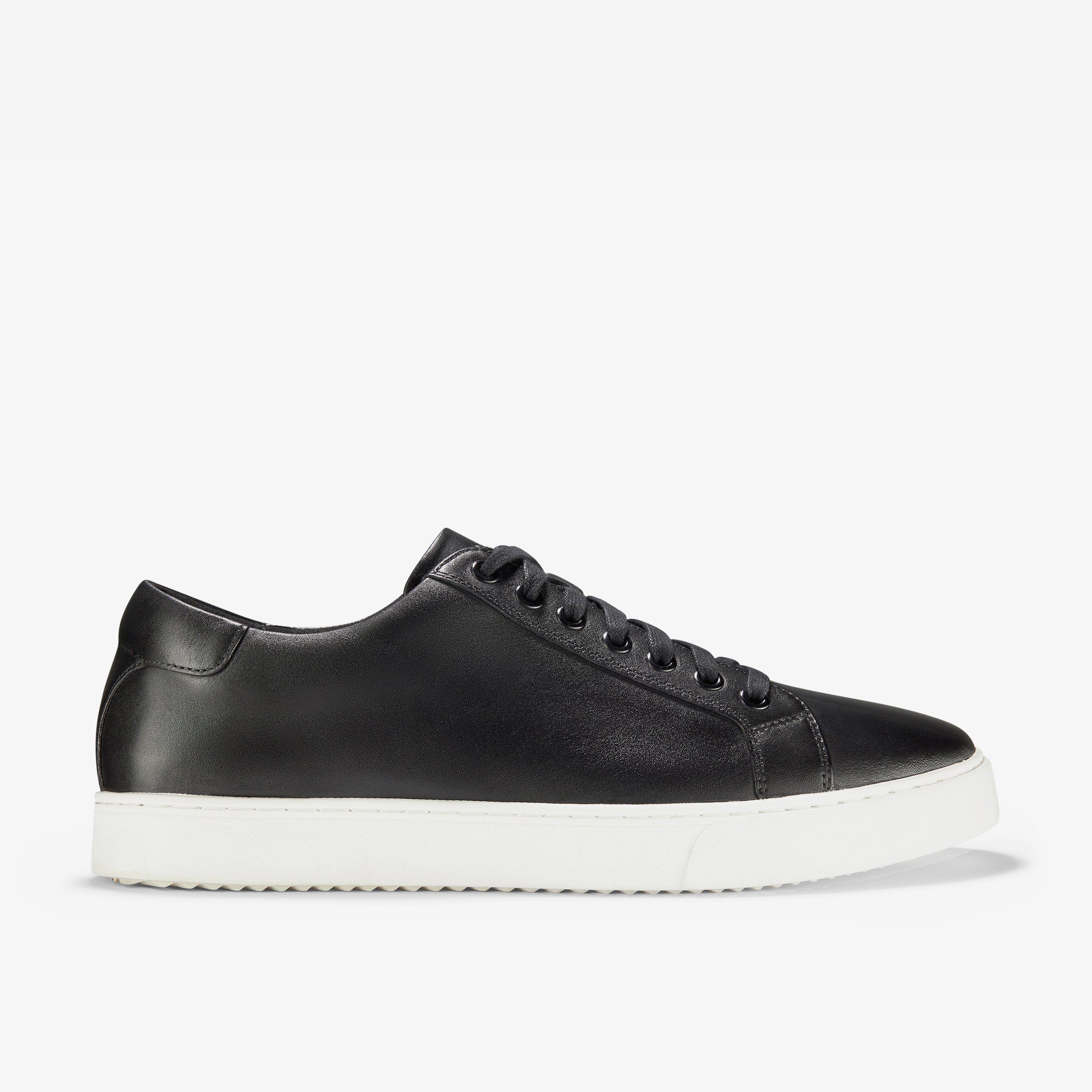 Lockton Schnürschuhe aus schwarzem Leder