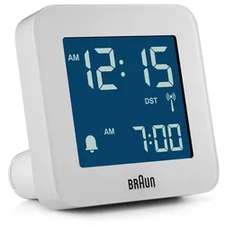 Braun BC 09 W-DCF Funkwecker Multiband weiß