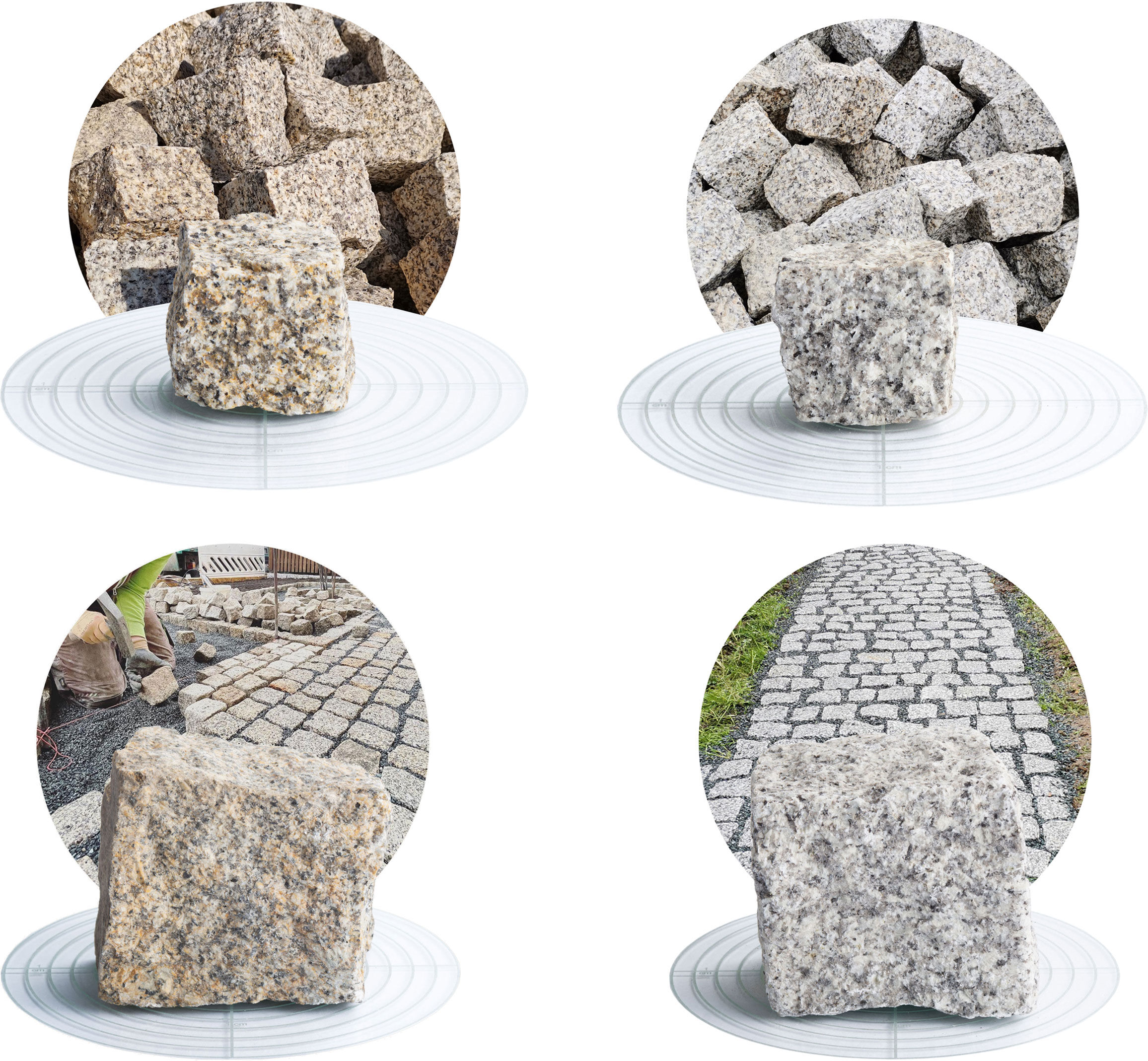 SCHICKER MINERAL Granit Pflastersteine